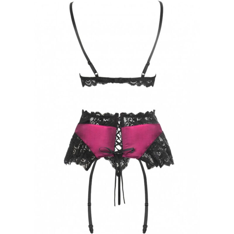 LIVCO CORSETTI FASHION - NAHIR LC 20214 REGGISENO + SLIP + REGGISERA L/XL