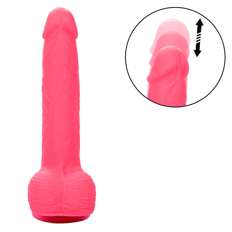 CALEXOTICS - VIBRATORE REALISTICO 10 VIBRAZIONI E ROSA