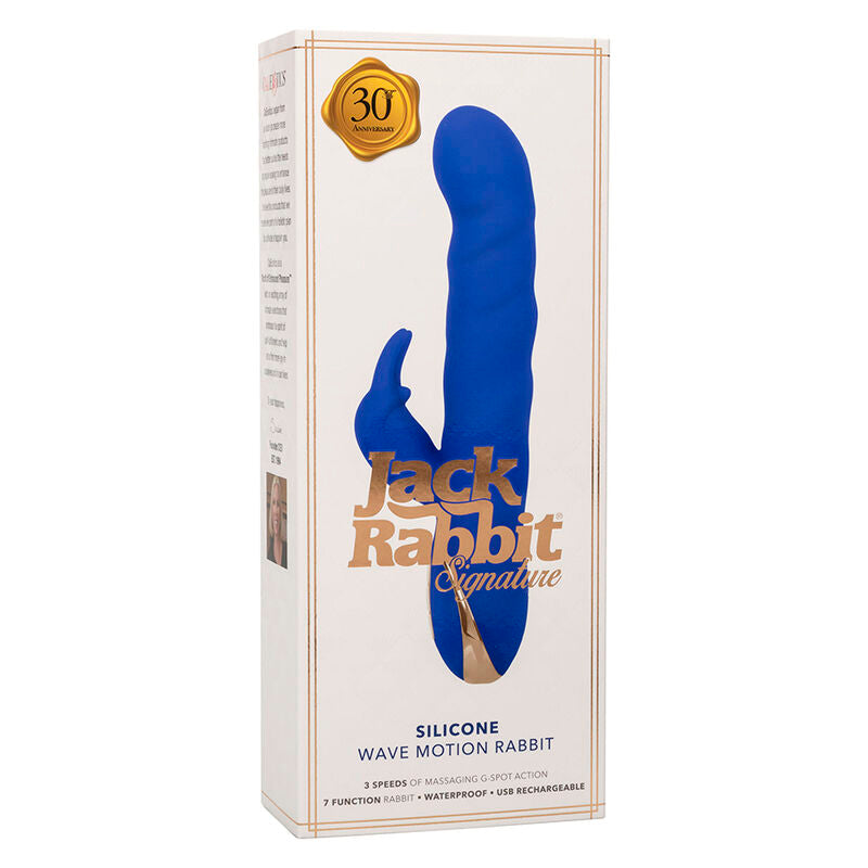 CALEXOTICS - VIBRATORE JACK RABBIT BLUE WAVE MOTION