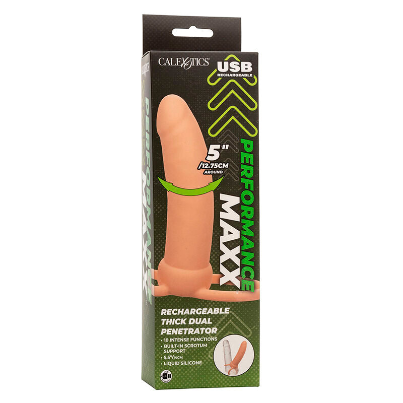 CALEXOTICS - MAXX DOPPIO SPESSORE PENETRATORE 10 VIBRAZIONI NATURALI
