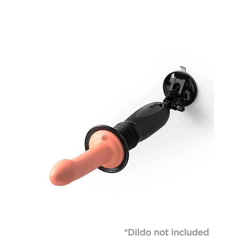 SERIE FETISH FANTASY - BODY DOCK THRUSTER CON DILDO E 7 MODALITÀ DI SPINTA, NERO