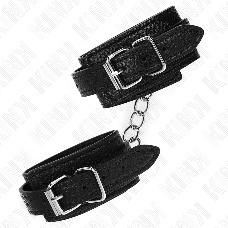 KINK - BRACCIALETTI REGOLABILI IN STILE SERPENTE NERO 20-28 CM X 5,4 CM