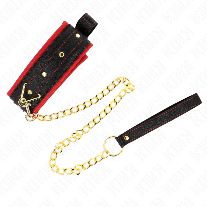 KINK - COLLARE REGOLABILE IN TESSUTO TINTA UNITA 33-48 CM X 5,7 CM