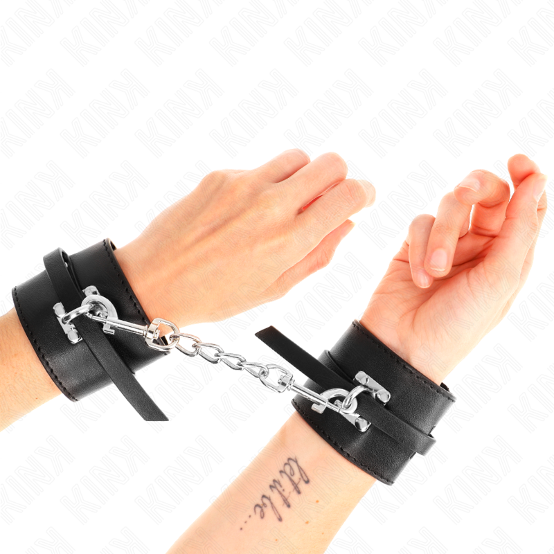 KINK - BRACCIALETTI DELUXE CON CHIUSURA REGOLABILE CON LUCCHETTO 14,5-21 CM X 6 CM