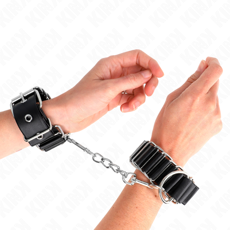 KINK - SUPPORTO PER POLSO SOTTILE CON CERNIERA NERO REGOLABILE 16-22 CM X 3,5 CM