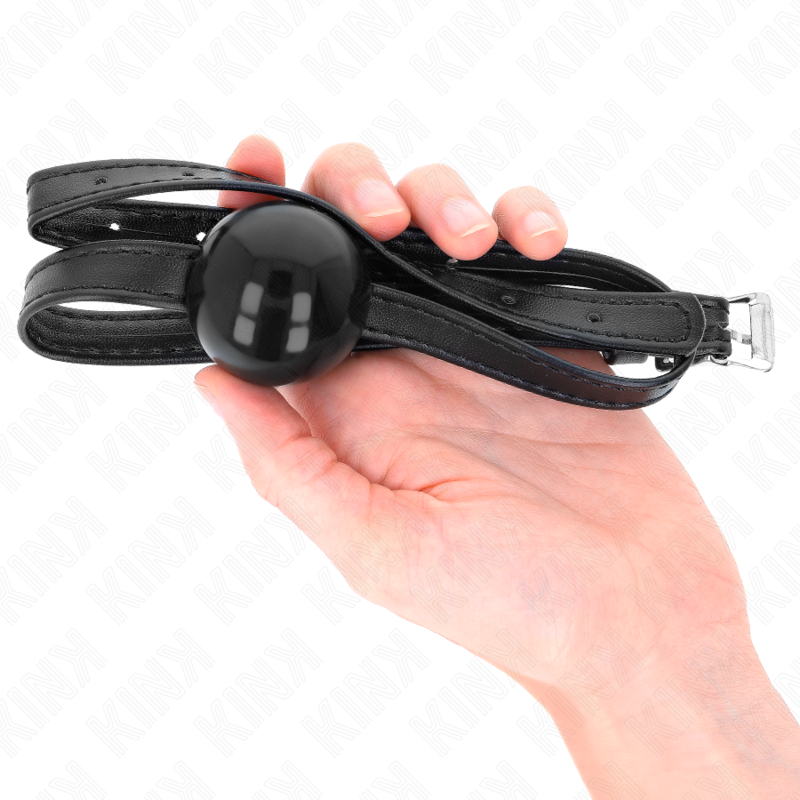 KINK - SIMPLICITY BALL GAG PICCOLA DA 4 CM CON CINGHIA