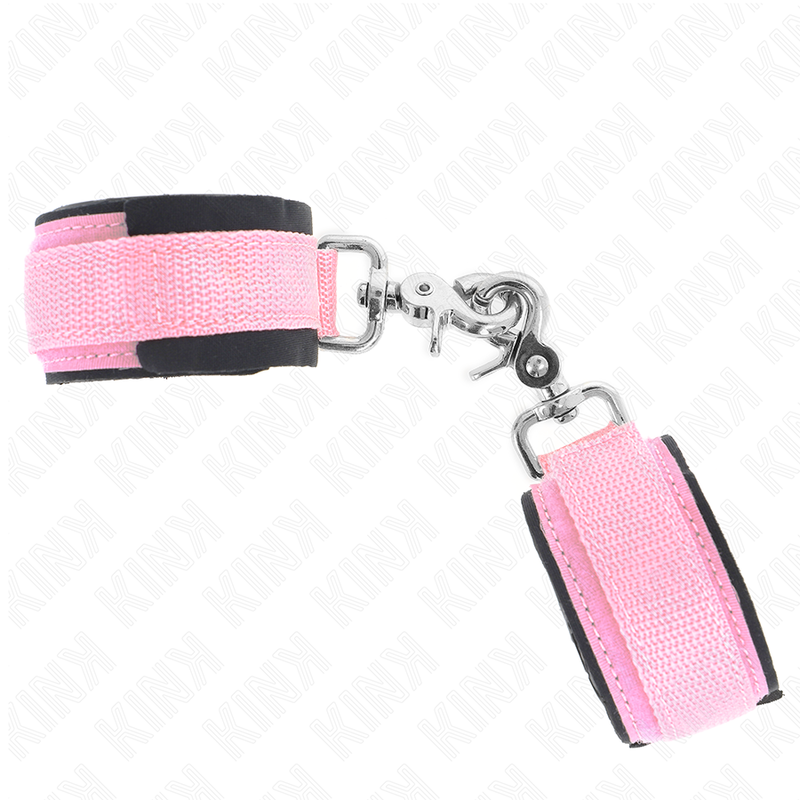 KINK - BRACCIALETTI REGOLABILI IN NEOPRENE ROSA REGOLABILI 22-34 CM