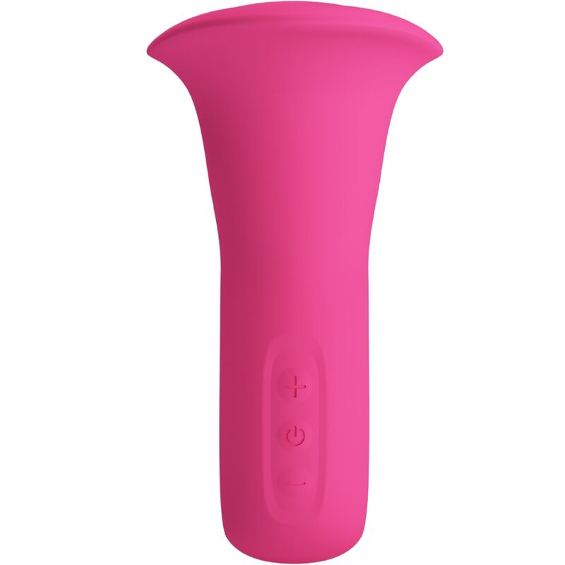 PRETTY LOVE - VIBRATORE ORALE CLYDE LINGUA VIBRANTE 12 VIBRAZIONI ROSA