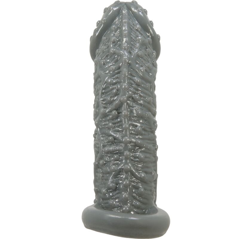 PRETTY LOVE - MANICA REALISTICA PER L'INGRANDIMENTO E IL RITARDAMENTO DEL PENE MODELLO 2 GRIGIO
