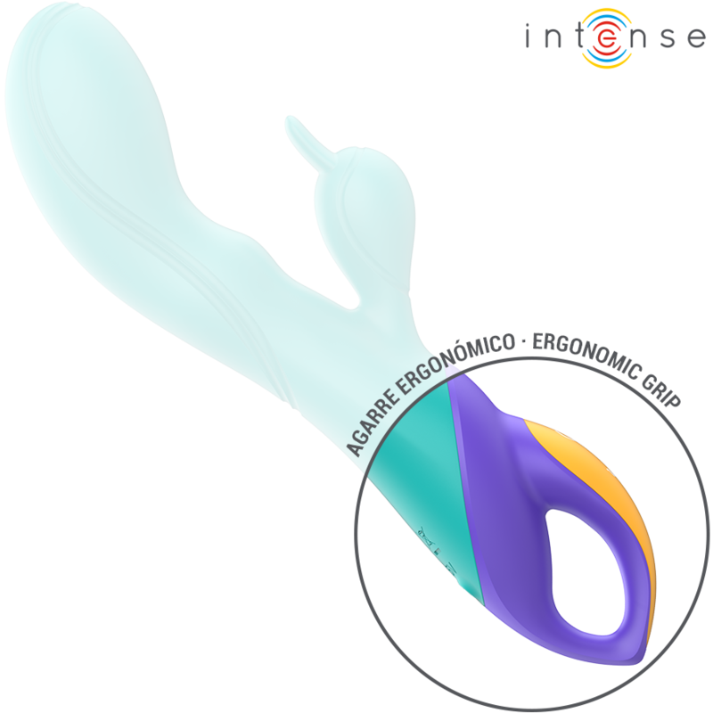 INTENSO - VIBRATORE FRED RABBIT BLU