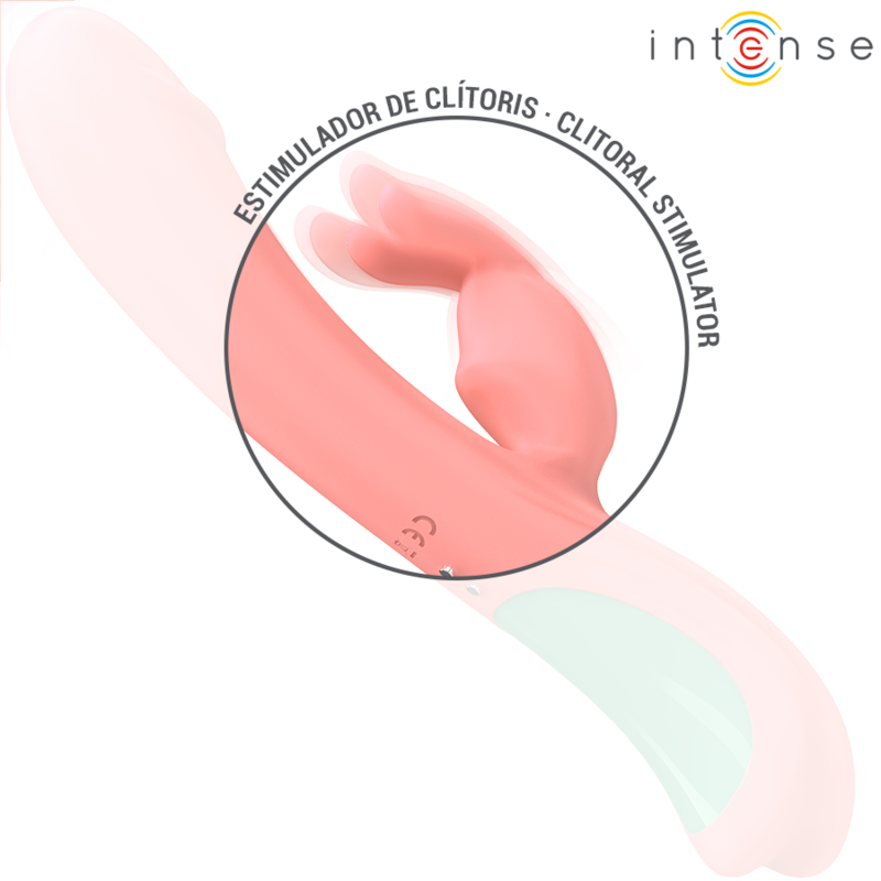 INTENSO - VIBRATORE RACHEL RABBIT 5 VIBRAZIONI ROSA