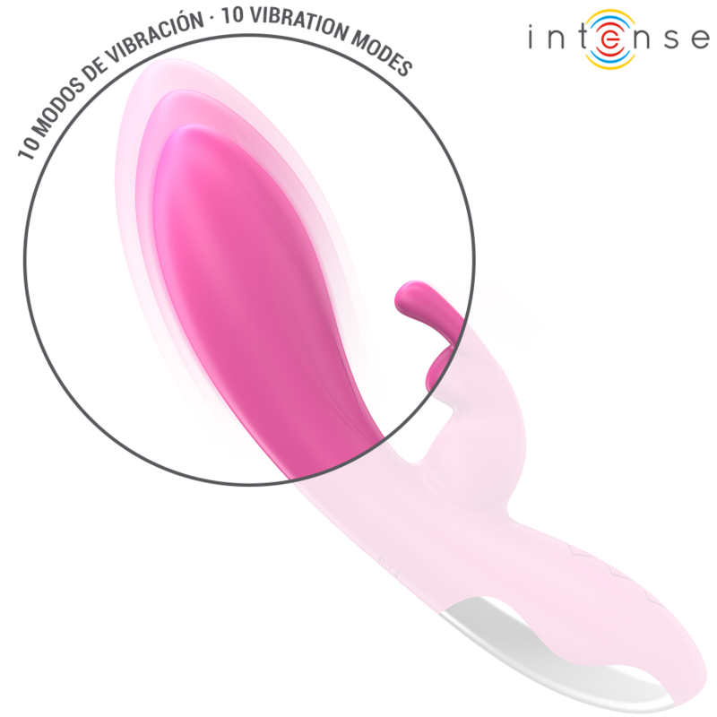 INTENSO - VIBRATORE RANDALL RABBIT 10 VIBRAZIONI ROSA