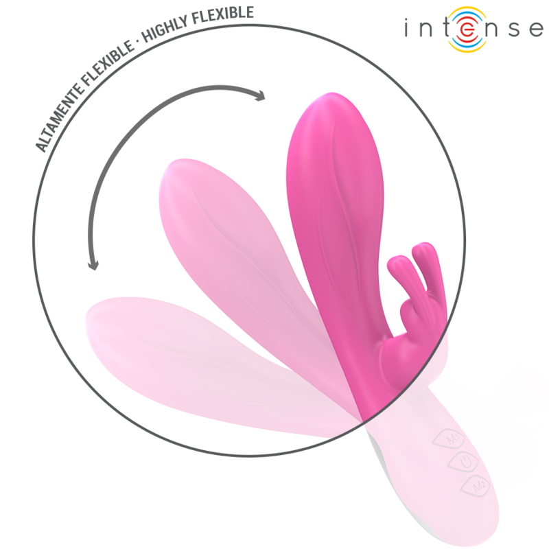 INTENSO - VIBRATORE RANDALL RABBIT 10 VIBRAZIONI ROSA