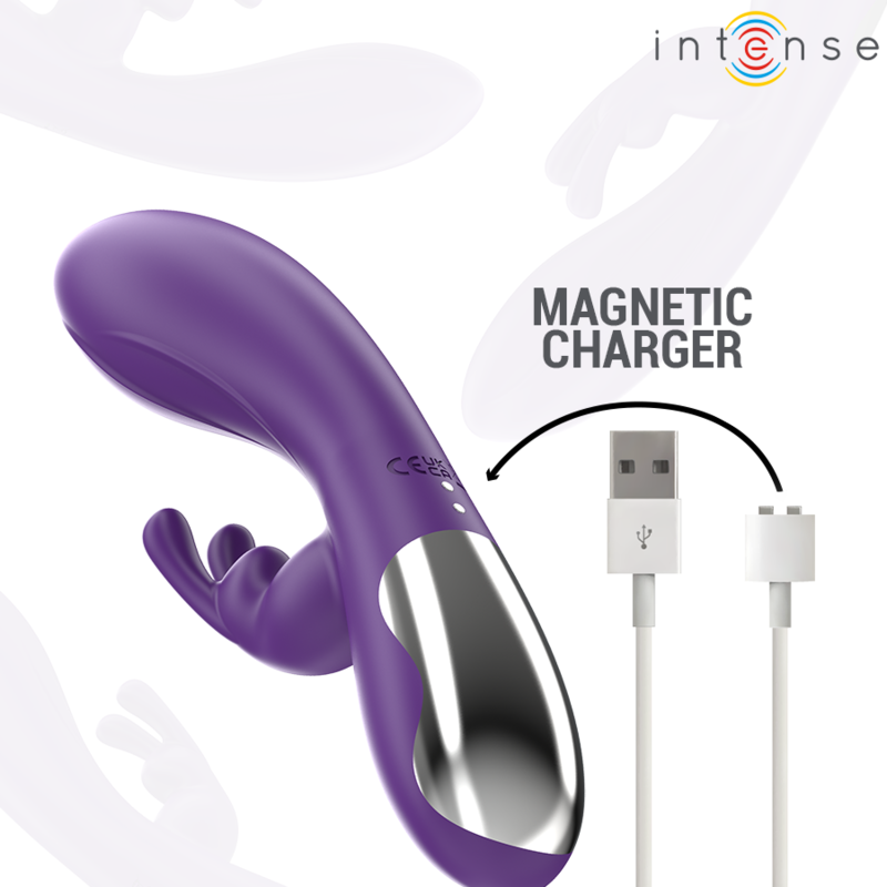 INTENSO - VIBRATORE RANDALL RABBIT 10 VIBRAZIONI VIOLA