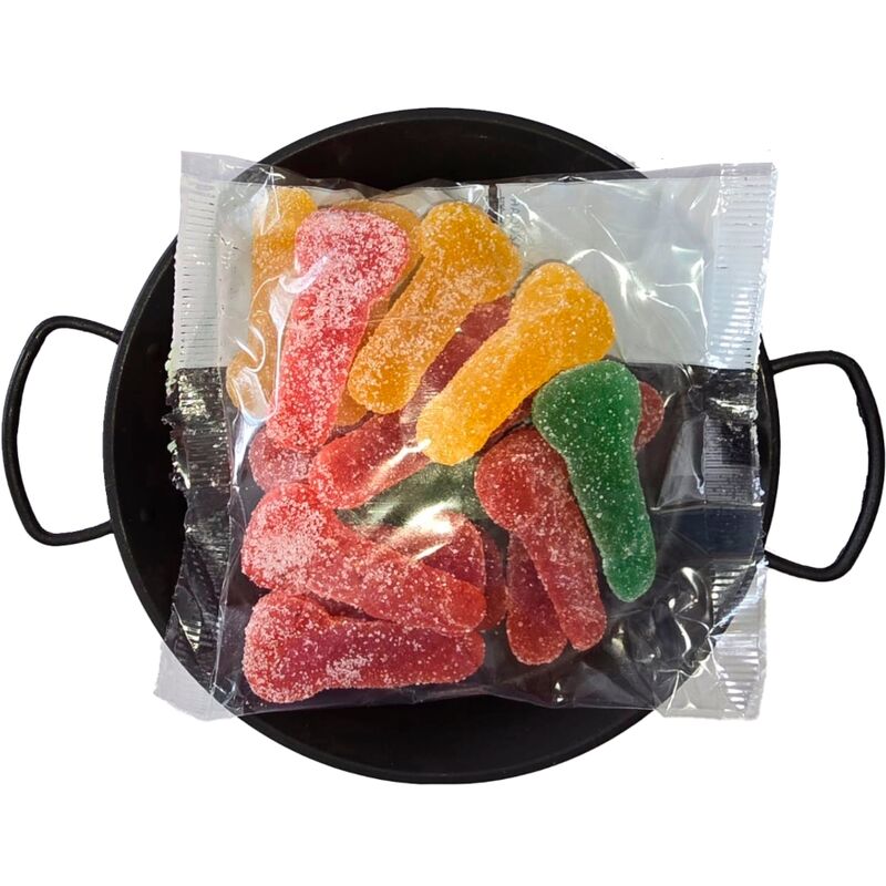 Spicy Devil - Caramelle di zucchero gommose a forma di pene in diversi gusti