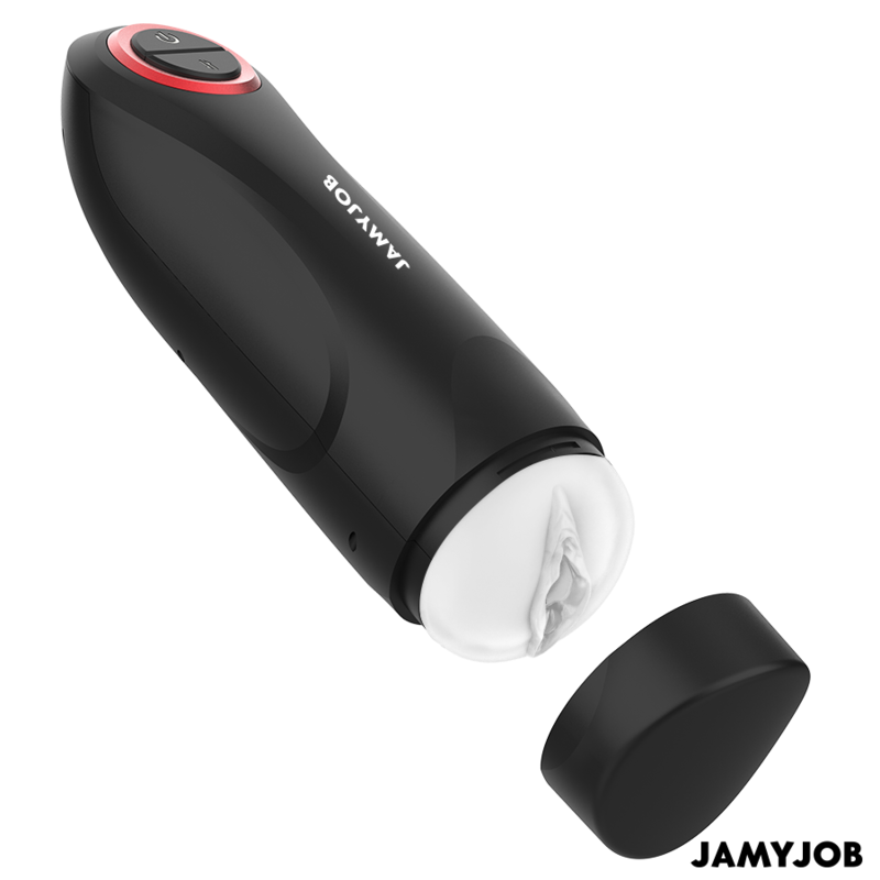 JAMYJOB - MASTURBATORE VAGINALE AUTOMATICO A GRAVITÀ CON 5 MODALITÀ DI SPINTA ED EFFETTO SONORO