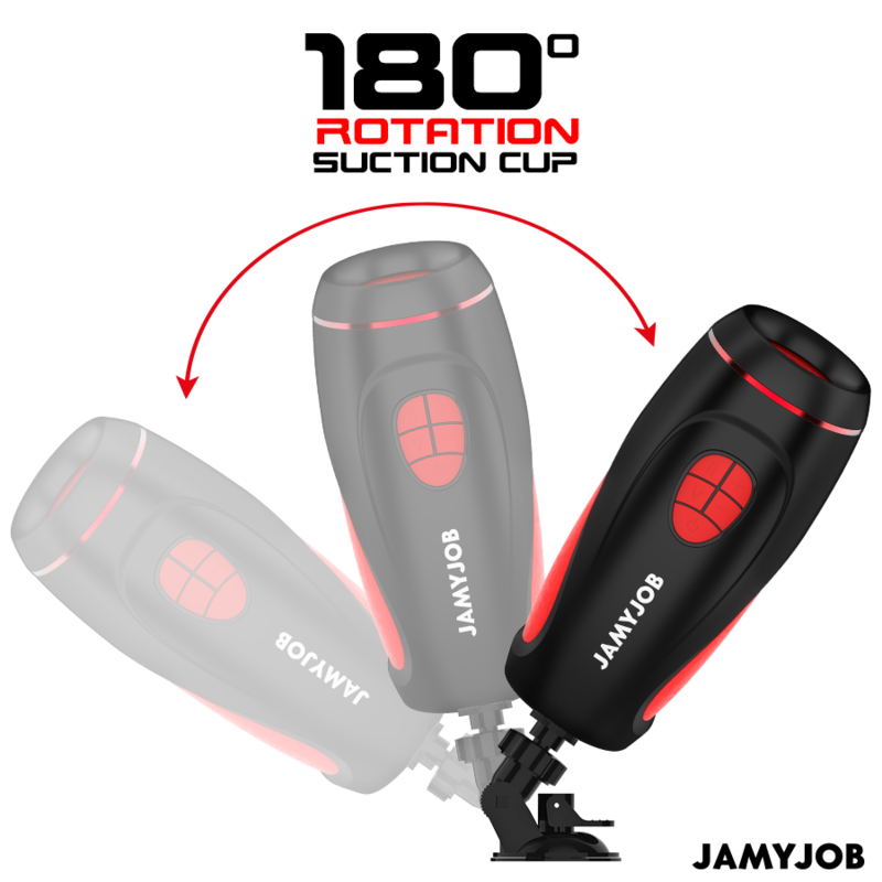 JAMYJOB - MASTURBATORE AUTOMATICO PYSTON BASE CON DILDO TELECOMANDATO