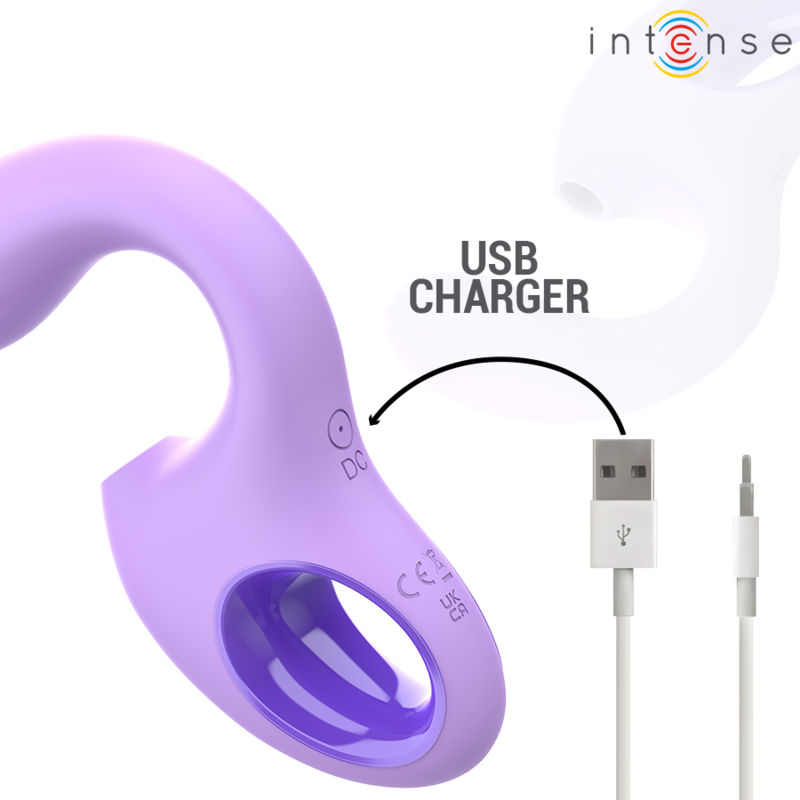 INTENSO - VIBRATORE E STIMOLATORE BAXTER VIOLA