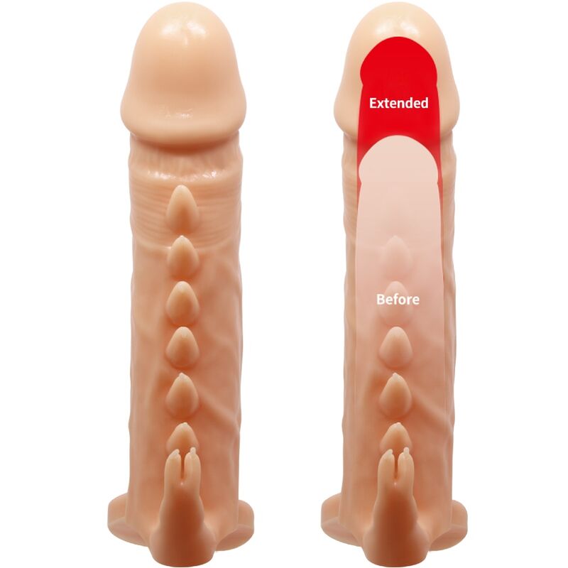 PRETTY LOVE - GUAINA PER PENE EMMIT + STIMOLATORE NATURALE PER IL CLITORIDE