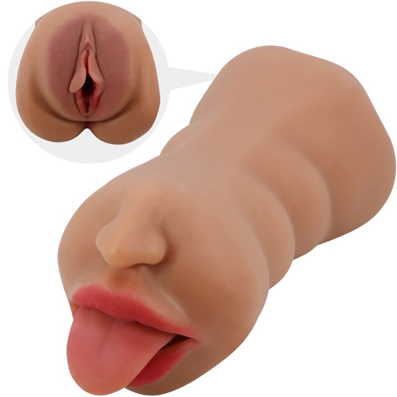 CRAZY BULL - SARAH MASTURBATORE A DOPPIA BOCCA E VAGINA NATURALE