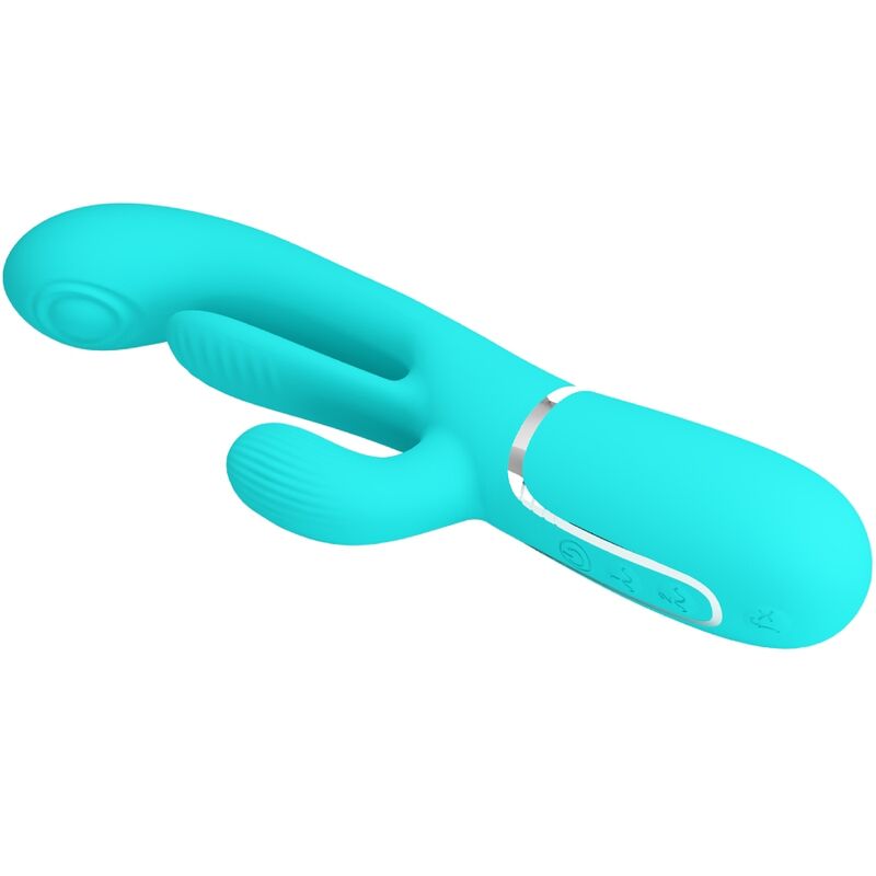 PRETTY LOVE - SHANIA VIBRATORE TRIPLO CONIGLIO MULTIFUNZIONE 3 IN 1
