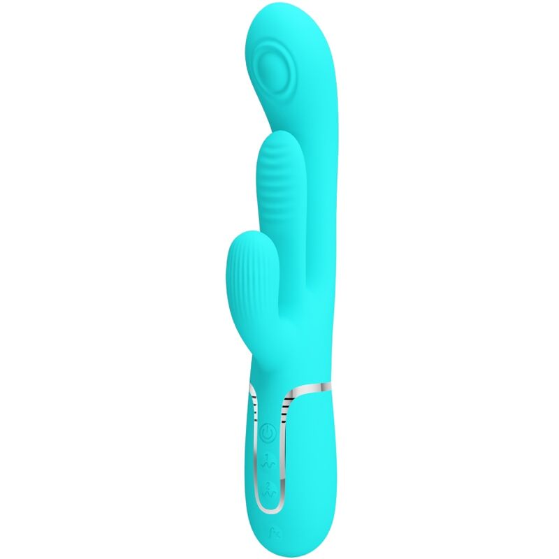PRETTY LOVE - SHANIA VIBRATORE TRIPLO CONIGLIO MULTIFUNZIONE 3 IN 1