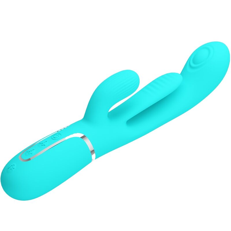 PRETTY LOVE - SHANIA VIBRATORE TRIPLO CONIGLIO MULTIFUNZIONE 3 IN 1