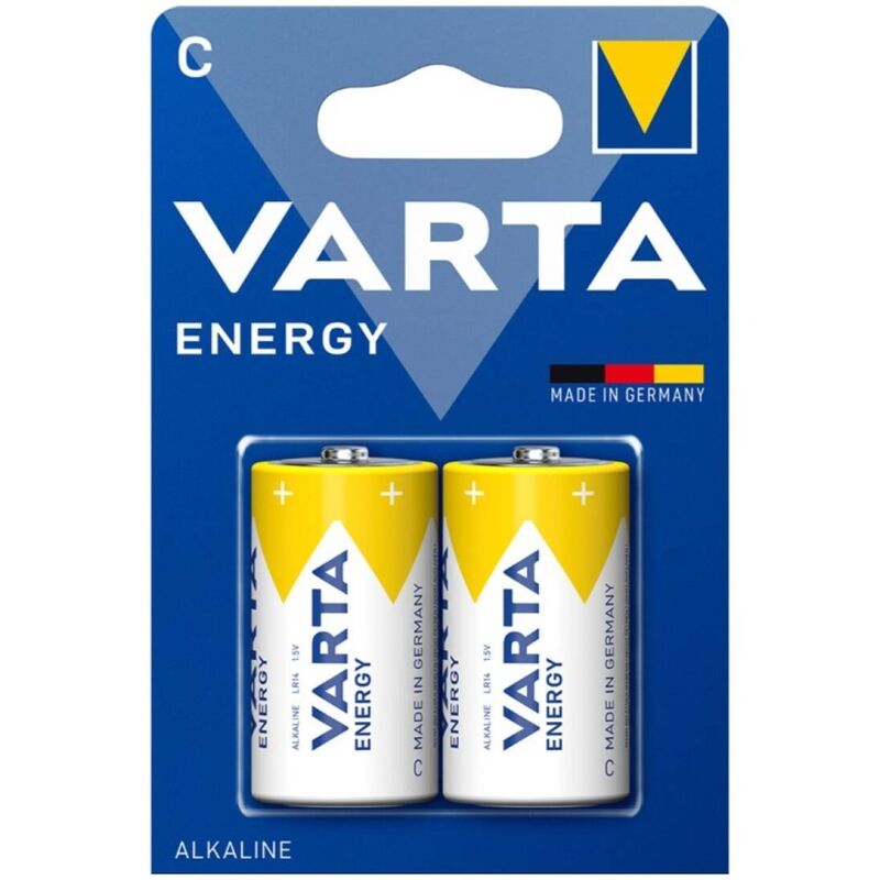 VARTA - ENERGY BATTERIA ALCALINE C LR14 BLISTER*2