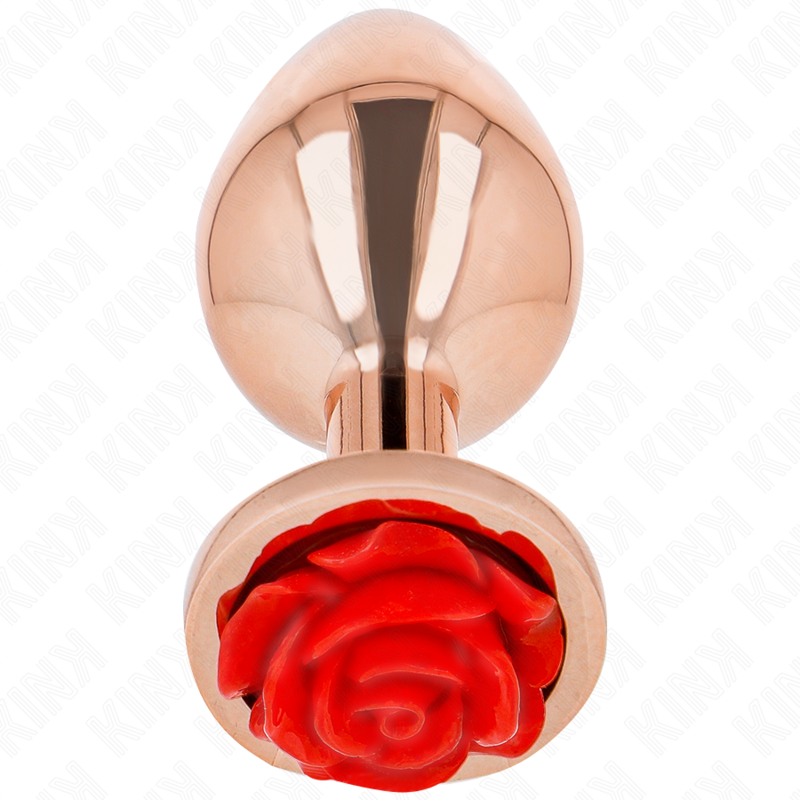 KINK - PLUG ANALE ORO ROSA ROSA ROSSA S