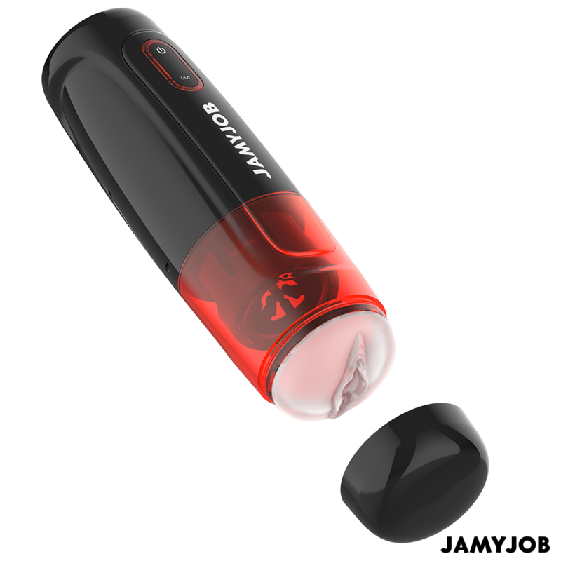 JAMYJOB - MASTURBATORE VAGINALE AUTOMATICO STORM 10 MODALITÀ DI ROTAZIONE E SPINTA