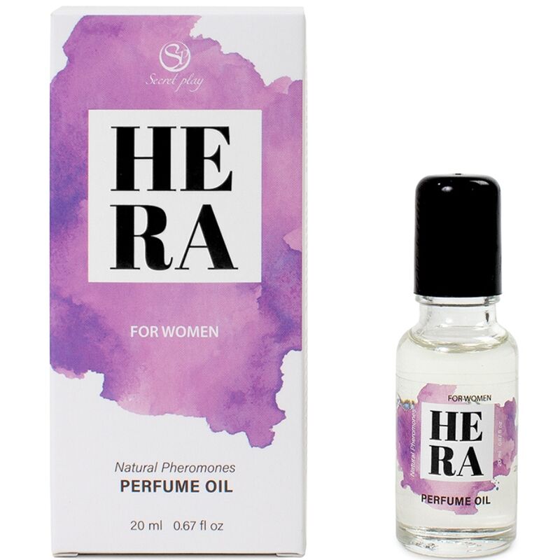 SECRETPLAY - PROFUMO OLIO AI FEROMONI NATURALI HERA PER DONNA 20 ML