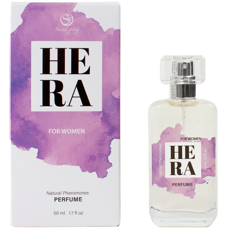SECRETPLAY - HERA SPRAY PROFUMATO NATURALE AI FEROMONI PER DONNA 50 ML