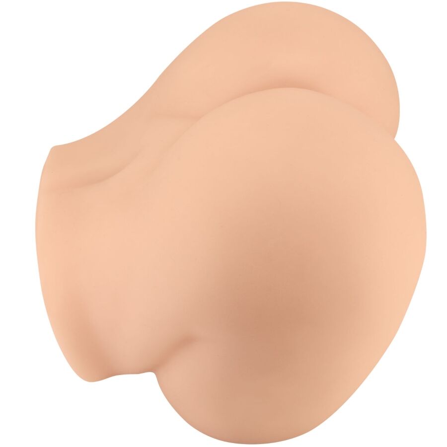 CRAZY BULL - VIBRATORE POSTERIORE ROLONDA CON VAGINA E ANO NATURALI REALISTICI