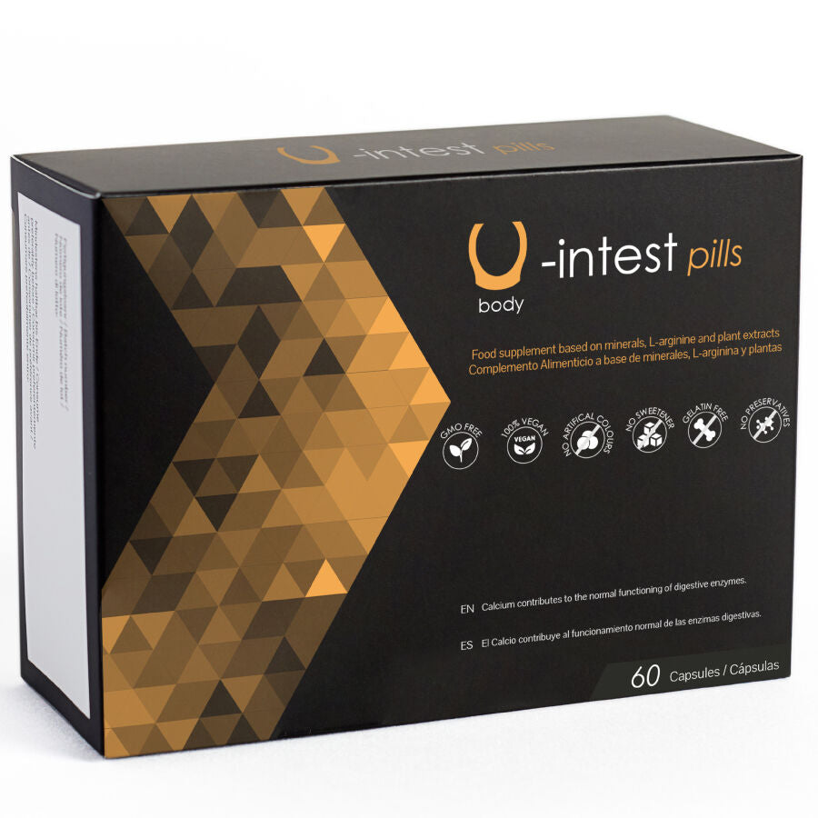 500 Cosmetics - Capsule U-INTEST per prevenire le emorroidi - 60 capsule