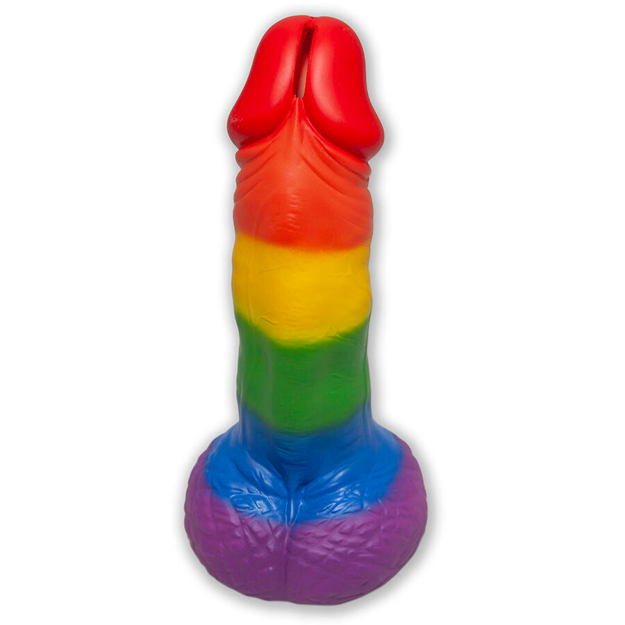 PRIDE - SALVADANAIO CON BANDIERA LGBT /es/pt/en/fr/it/