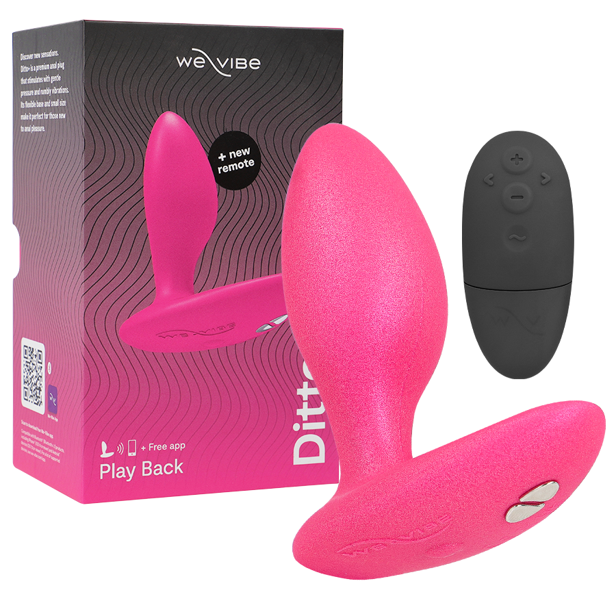 WE-VIBE - DITTO+ VIBRATORE ANALE ROSA