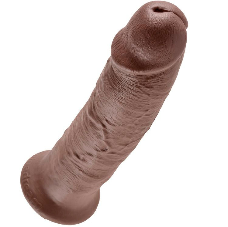 KING COCK - 10 PENI MARRONI 25,4 CM