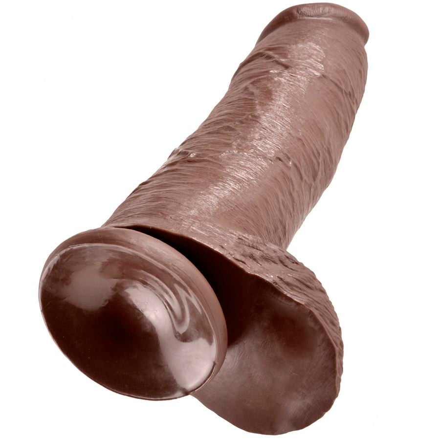 KING COCK - 12 PENI MARRONI REALISTICI 30,48 CM