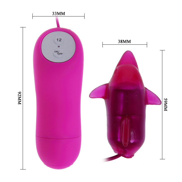 DANCE - VIBRATORE DELFINO SEGRETO CARINO 12V