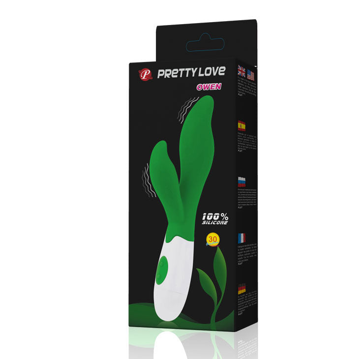 PRETTY LOVE - VIBRATORE PER FLIRT OWEN GREEN