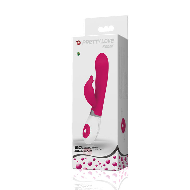PRETTY LOVE - VIBRATORE PER FLIRT CON STIMOLATORE FELIX