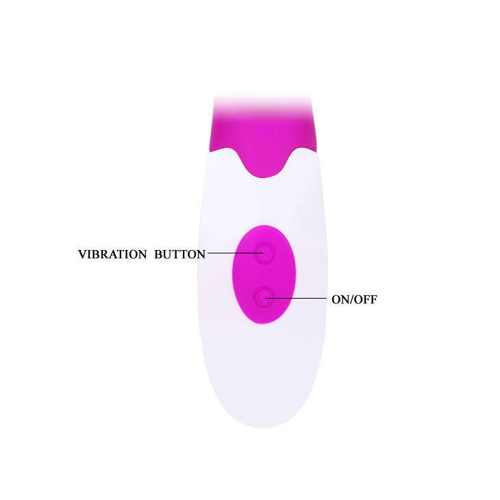 PRETTY LOVE - VIBRATORE PER FLIRT CON STIMOLATORE CLITORIDEO ALVIS
