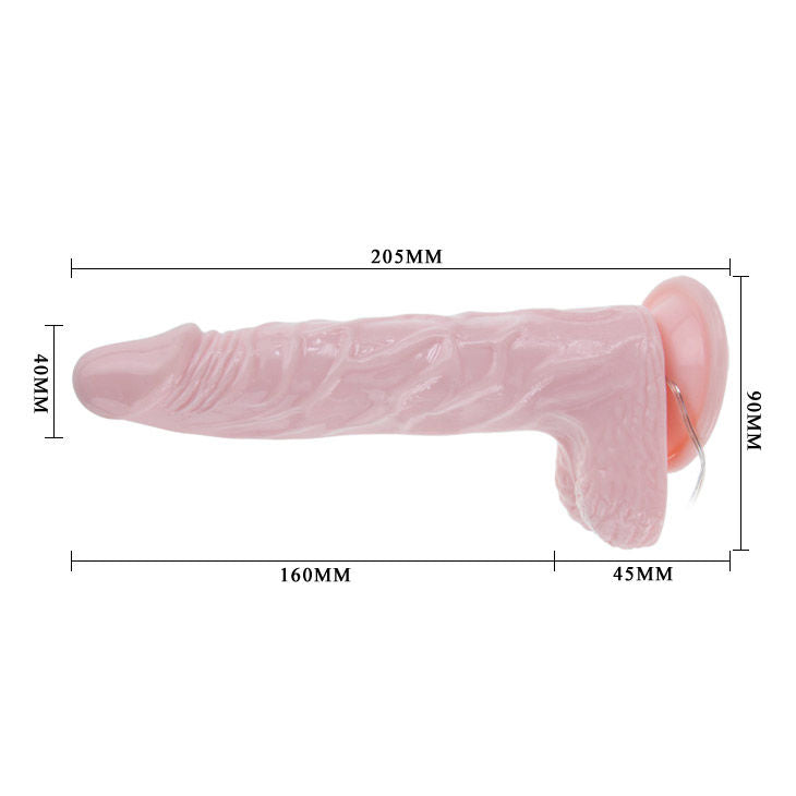 DANCE - SUPER ROTA DONG DILDO REALISTICO 20,5 CM