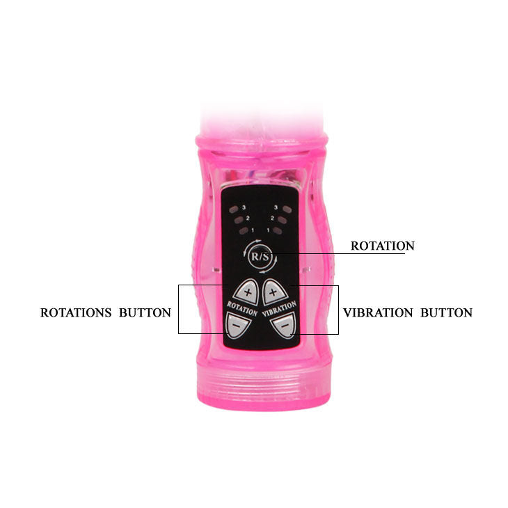 DANCE - MINI ROTATOR SUPER STIMOLATORE CONIGLIO ROSA