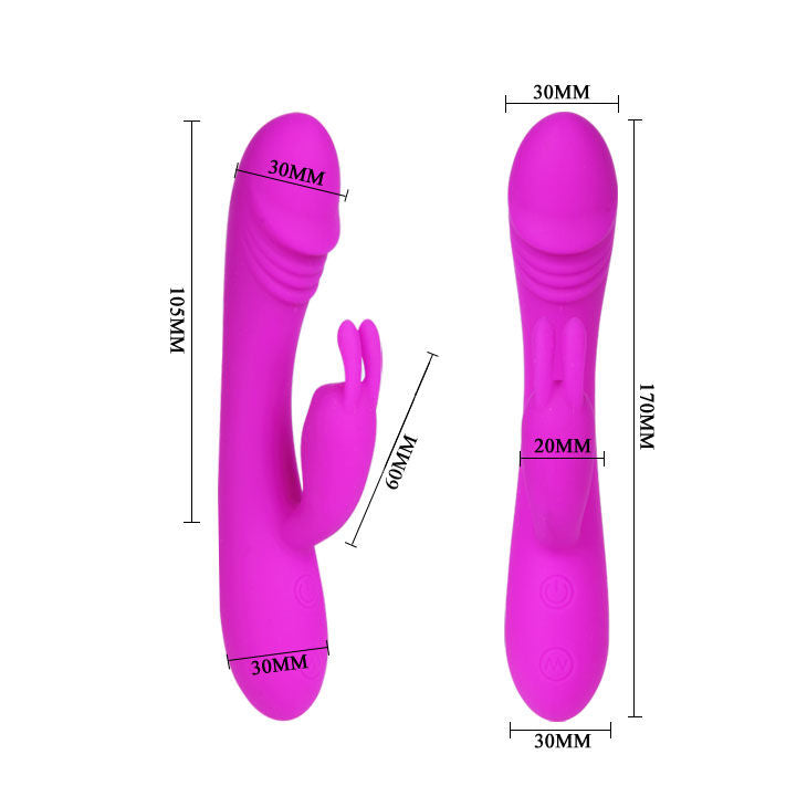 PRETTY LOVE - VIBRATORE INTELLIGENTE CON CONIGLIO 30 MODALITÀ DI CACCIATORE