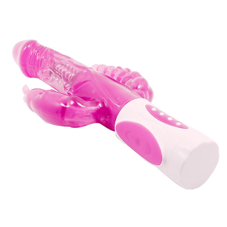 DANCE - PRETTY BUNNY VIBRATORE ROTANTE TRIPLO