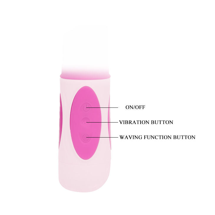 DANCE - PRETTY BUNNY VIBRATORE ROTANTE TRIPLO
