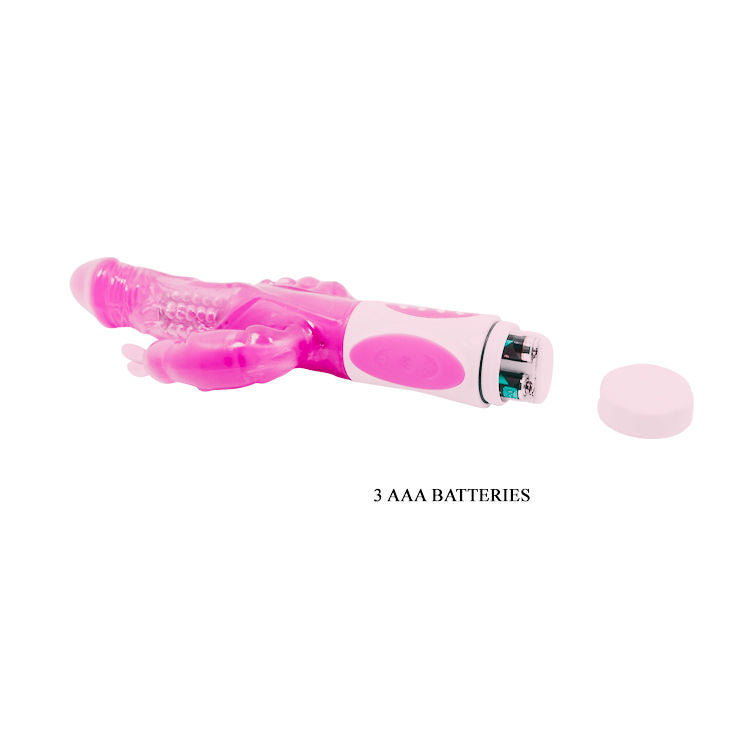 DANCE - PRETTY BUNNY VIBRATORE ROTANTE TRIPLO