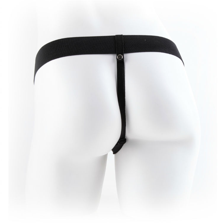 SERIE FETISH FANTASY - IMBRACATURA A 9 PALLE CAVE UOMO 22,9 CM MARRONE