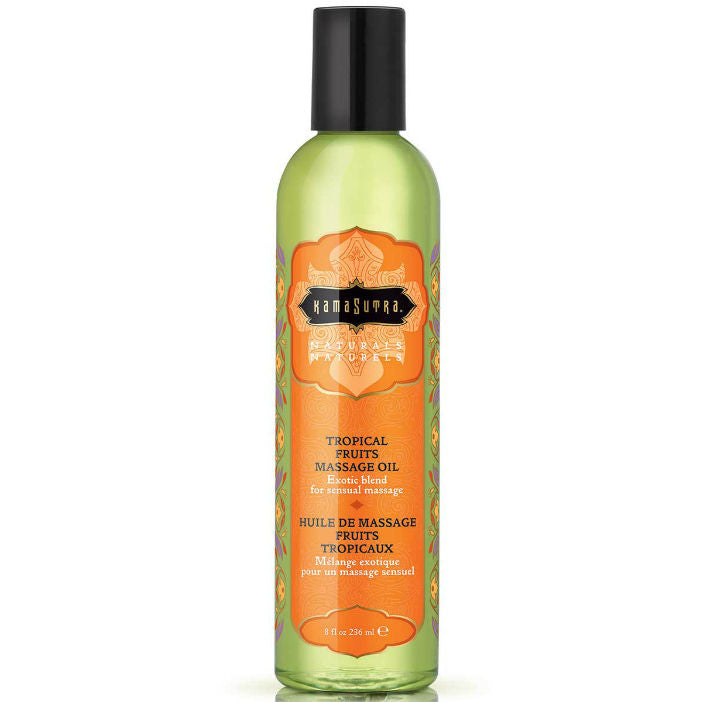 KAMASUTRA - OLIO DA MASSAGGIO AI FRUTTI TROPICALI NATURALI 236ML